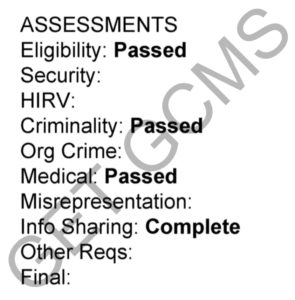 How to read and interpret the GCMS notes? - GET GCMS
