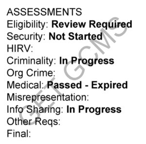 How to read and interpret the GCMS notes? - GET GCMS